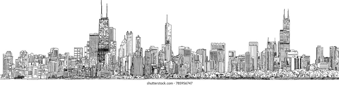 1,168 Cartoon Chicago Images, Stock Photos & Vectors | Shutterstock
