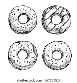 Download Donut Drawing Images Stock Photos Vectors Shutterstock