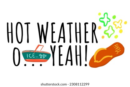 hand drawn vector illustration summer themed labels, logos, and tags, perfect for your vacation, beach, and sun inspired projects. Tropical vibes and fun elements enhance your designs.