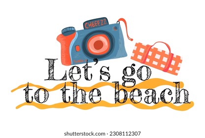 hand drawn vector illustration summer themed labels, logos, and tags, perfect for your vacation, beach, and sun inspired projects. Tropical vibes and fun elements enhance your designs.