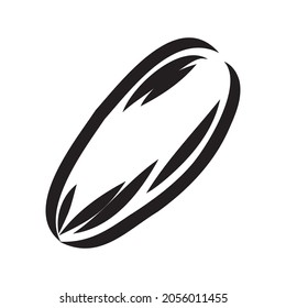 Hand drawn vector illustration of sunflower seeds. Elements for design of posters, cards, textiles, recipes, cafe menu.