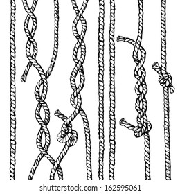 how to draw rope diagram