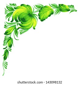 hand drawn, vector, illustration in Ukrainian folk style