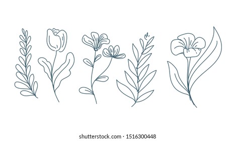 Hand drawn vector illustration - a wreath of laurel vintage. For wedding invitations, greeting cards, quotes, blogs, posters, and more.