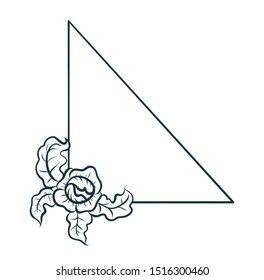 Hand drawn vector illustration - a wreath of laurel vintage. For wedding invitations, greeting cards, quotes, blogs, posters, and more.