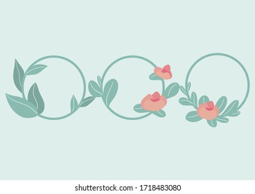 Hand drawn vector illustration - a wreath of laurel vintage. For wedding invitations, greeting cards, quotes, blogs, posters, and more.