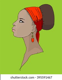 African Head Scarf Images, Stock Photos & Vectors | Shutterstock