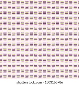 Hand drawn vector line stripes pattern. Seamless repeating background illustration. Purple pinastel flat color illustration for  geometric backdrop, horizontal abstract all over print.