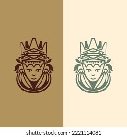 Hand drawn vector minimalist logo of roses with artistic lines, suitable for your company or business logo needs in the field of flower breeding or cosmetics and perfumes