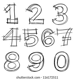 85,312 Numbers sketch Images, Stock Photos & Vectors | Shutterstock