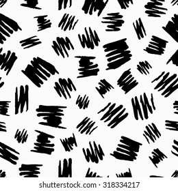 hand drawn vector seamless abstract background