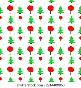 Hand drawn vector, seamless pattern Christmas festival for creating happiness funny greeting card, happy concept.