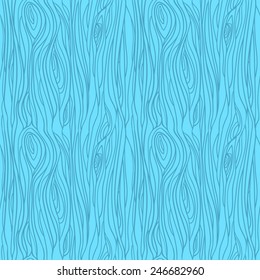 Hand drawn vector seamless pattern - Wood texture