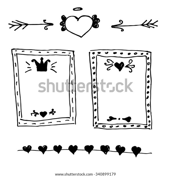 hand drawn vector straight border set and design\
part line love vegetation flower rural nails group hand community\
black abstract edge pile single leaf drawn sign heart set messy art\
curve flag pure d