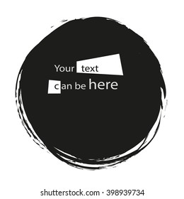 hand drawn vector water/ink abstract elements for design. Can be used  for poster, card, placard, brochure, flyer, artwork