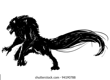 8,544 Wolf monster Images, Stock Photos & Vectors | Shutterstock