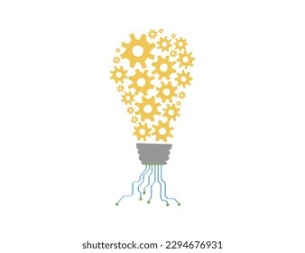 hand drawn vectorized design for screen printing lamp
