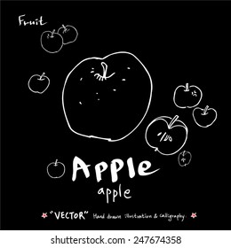 Hand drawn vegetable illustration - vector