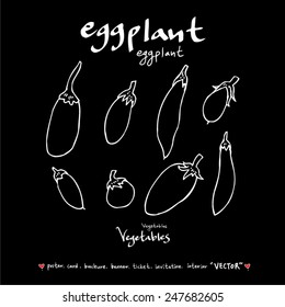 Hand drawn vegetable illustration - vector