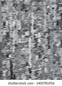 Hand drawn vertical stripes intertwined, creating modern, gray scale abstract pattern