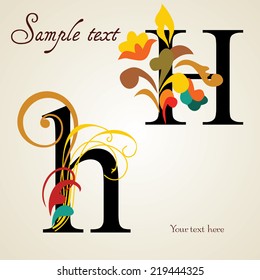 Hand Drawn Vintage Alphabet