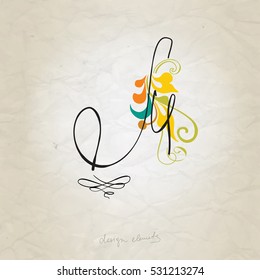 Hand Drawn Vintage Alphabet