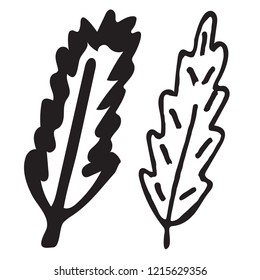 Hand Drawn vintage floral element, decorative plant for design background, patterns, greeting cards, scrapbooking, etc