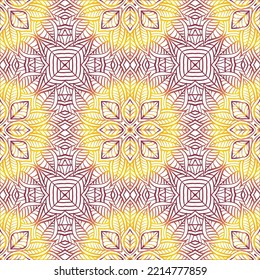 Hand drawn vintage floral pattern background