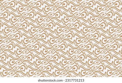 patrón floral vintage dibujado a mano