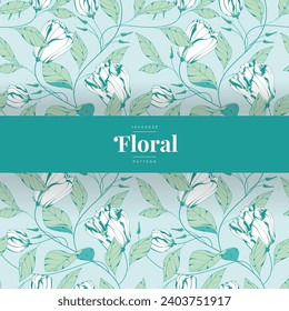 hand drawn vintage floral pattern 23