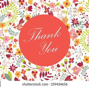 Hand drawn vintage flowers and floral elements for weddings, Valentines day, birthdays and holidays, vector illustration