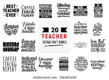 Hand drawn vintage typography collection isolated on white background.