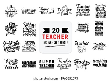 Hand drawn vintage typography collection isolated on white background.
