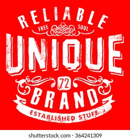 Hand drawn Vintage Typography Label & T shirt Graphic & Poster Graphic & Apparel Graphic