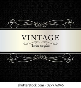 hand drawn vintage vector design postcard pattern with curve straight edge frame for corporate fancy line nails antique background scene boundary drawn architectural ornate beauty art curve ornamental