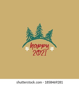Hand drawn vintage vector graphics for Christmas Sale