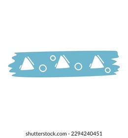 hand drawn washi tape clipart