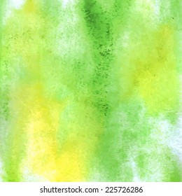 Hand drawn watercolor background texture. Vector illustration