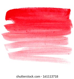 Hand drawn watercolor background. Vector illustration.