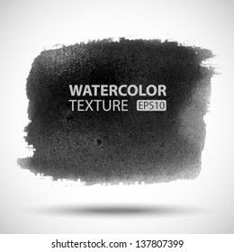 Hand Drawn Watercolor Grunge background. Vector Illustration