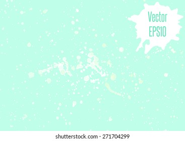 Hand drawn watercolor splashes texture background. EPS10 vector illustration.