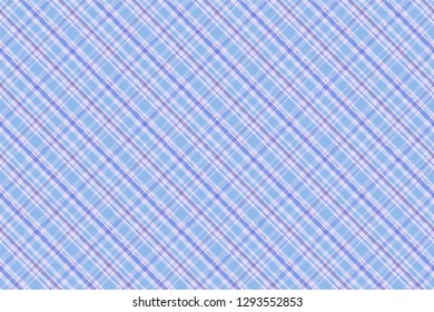 Hand drawn watercolor tartan plaid seamless pattern. Vector background.