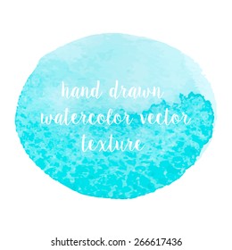 Hand drawn watercolor vector abstract texture for your design