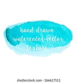Hand drawn watercolor vector abstract texture for your design