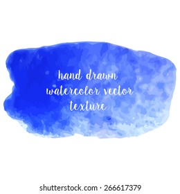 Hand drawn watercolor vector background texture for your design