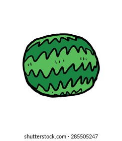 hand drawn watermelon