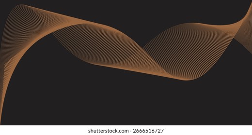 Hand drawn wave element with Japanese pattern vector beckground