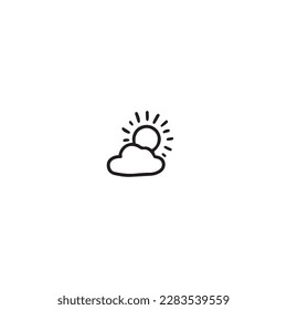 Hand drawn weather condition,vector illustration