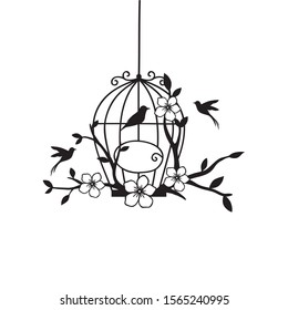 hand drawn wedding birdcage collections
