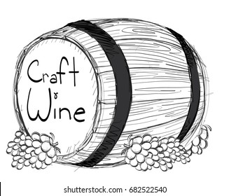 Hand Drawn Wine Elements